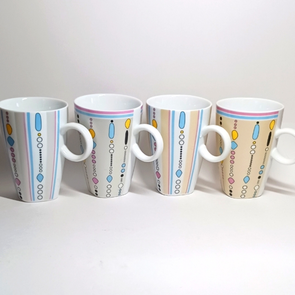 Maxwell Williams mugs, set of 4